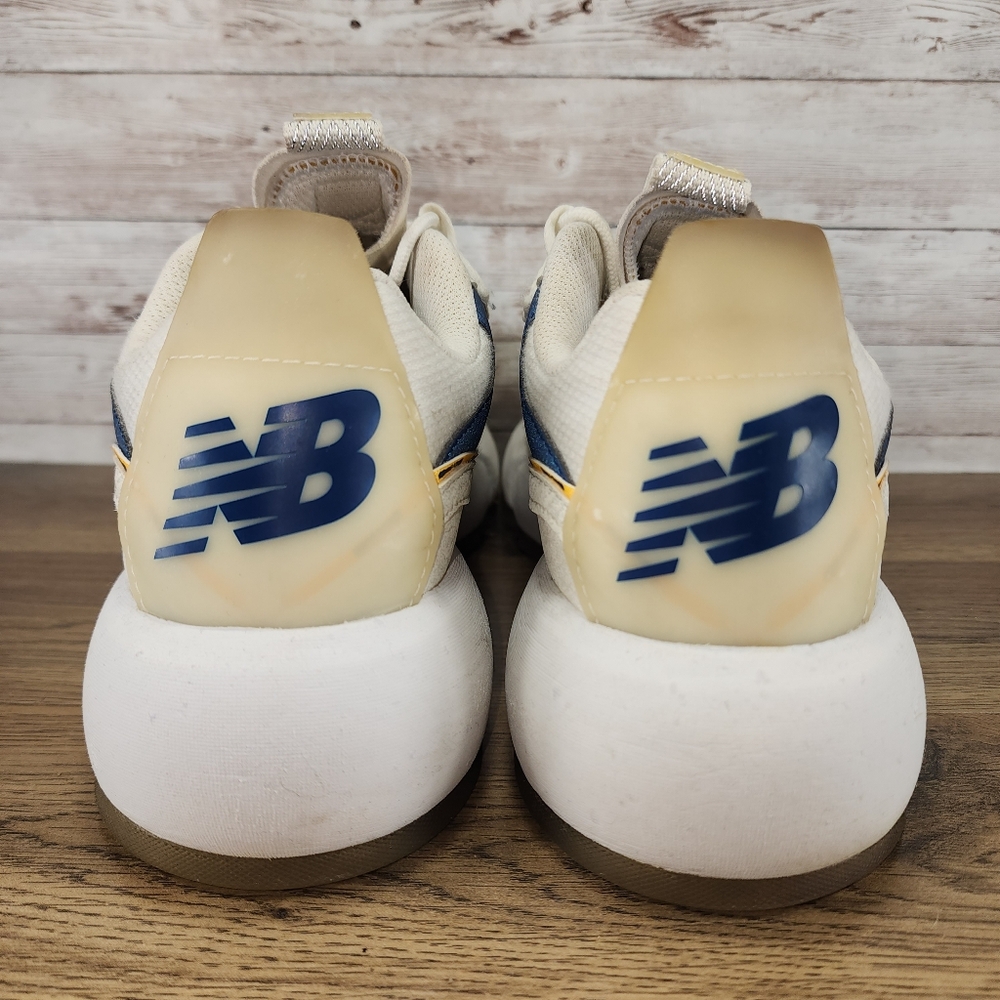 New Balance Jaden Smith x Vision Racer White Navy Size 7.5 Womens 9 - Picture 7 of 8